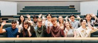 Group of student ambassadors 