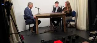 Peter Mathieson, Luca Parrish and Amelie Jeeves 