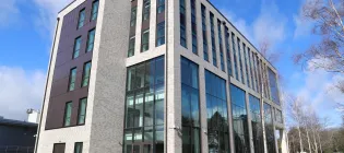 An exterior view of the new Engineering Forum at King's Building