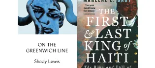 Image features the book covers for the winning fiction and biography titles for this year.