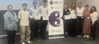 Three minute thesis finalists