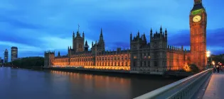 An image of the Palace of Westminister he Palace of Westminster is the seat of the British Parliament in London. The building complex is also known as the Houses of Parliament and located in the City of Westminster. 