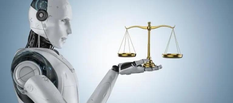 Robot with scales