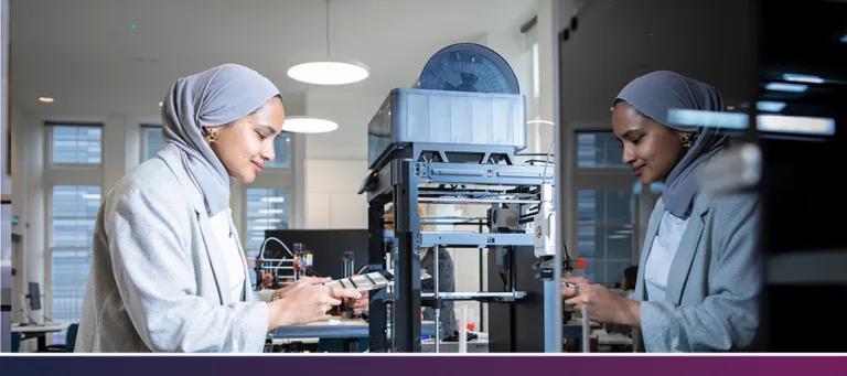 Lab scene