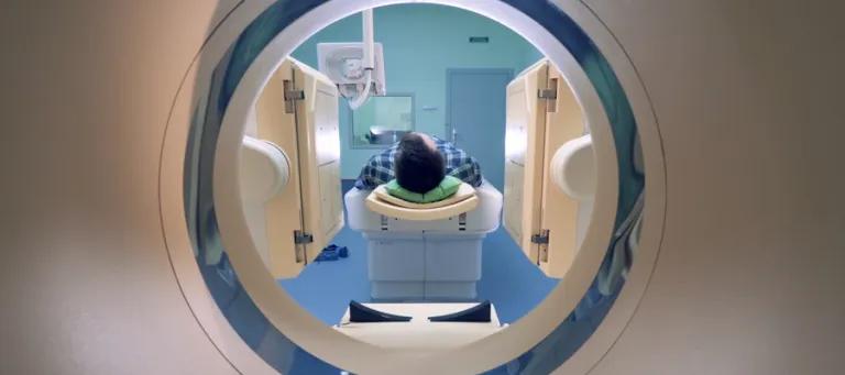 person in MRI