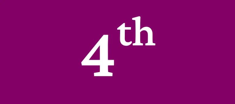 4th in the UK for Research Power