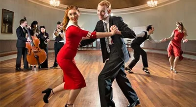 Dancers in St Cecilia's Hall