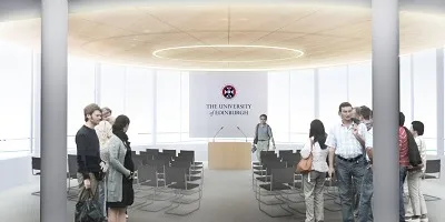 Artists image of redeveloped space