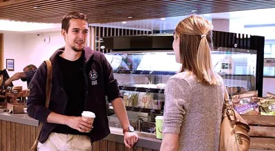 Students in the DHT Hub