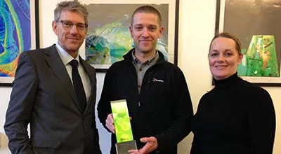 M 150126 Award for recycling pioneer