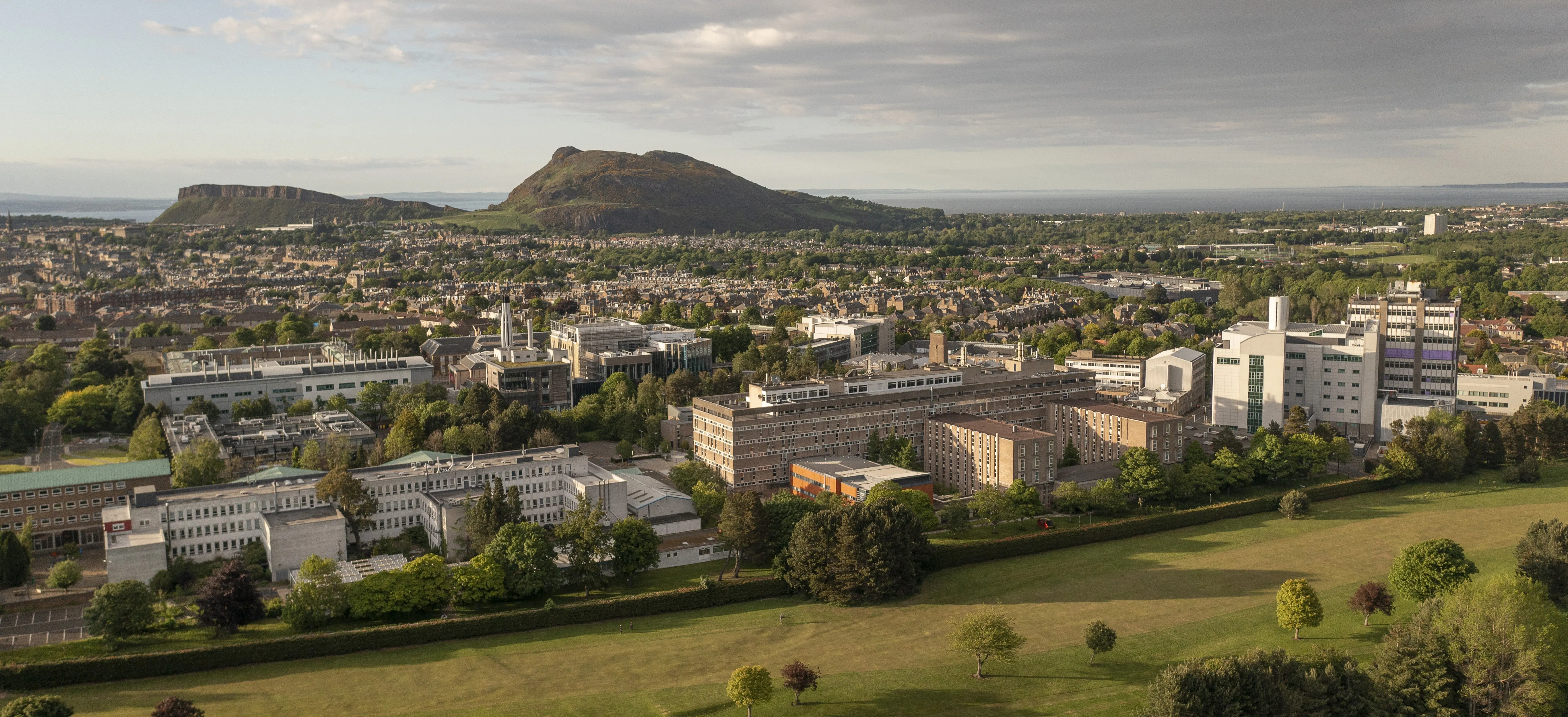 Aerial photo of KB campus