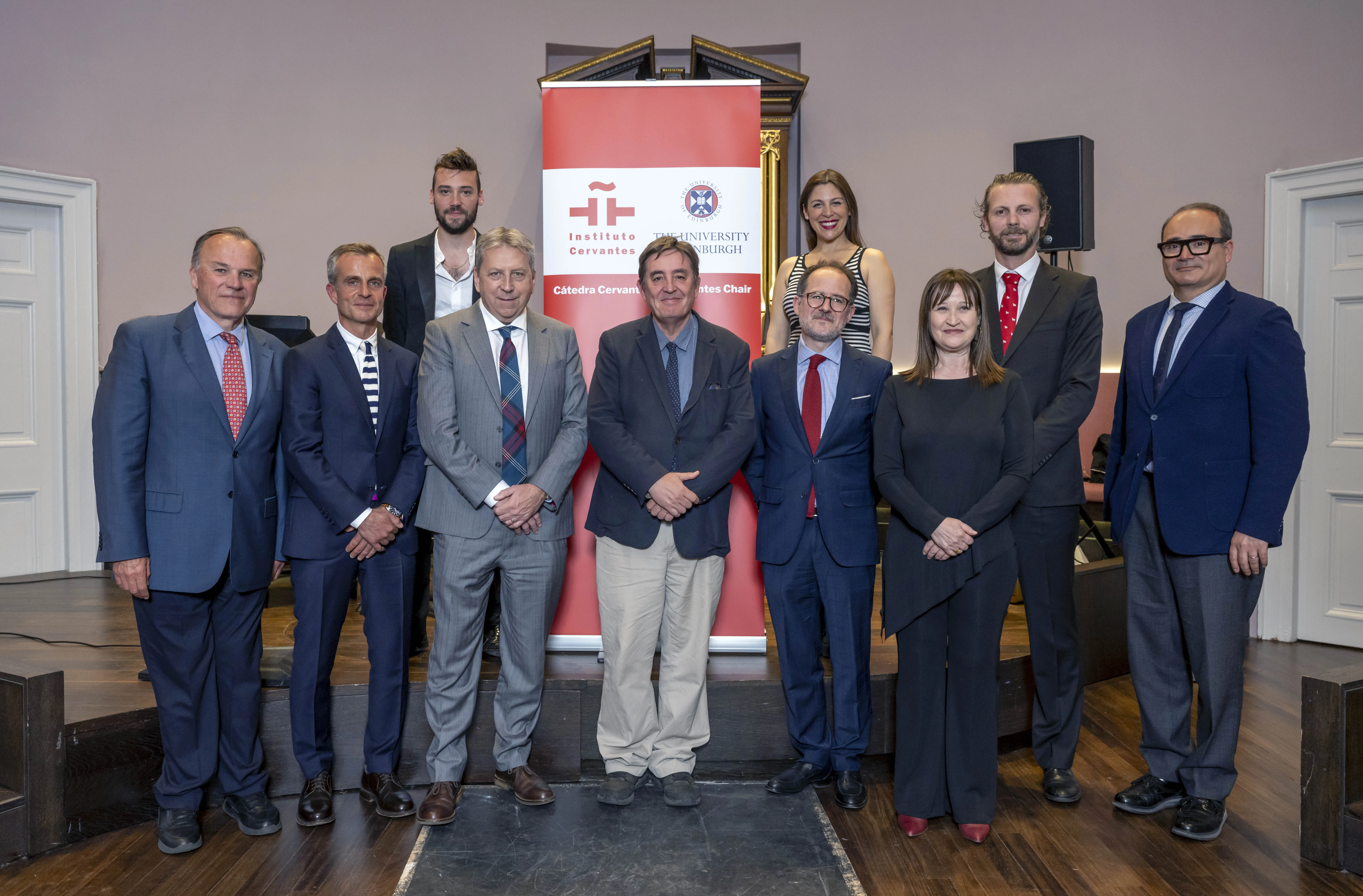 Delegations from Cervantes and Edinburgh