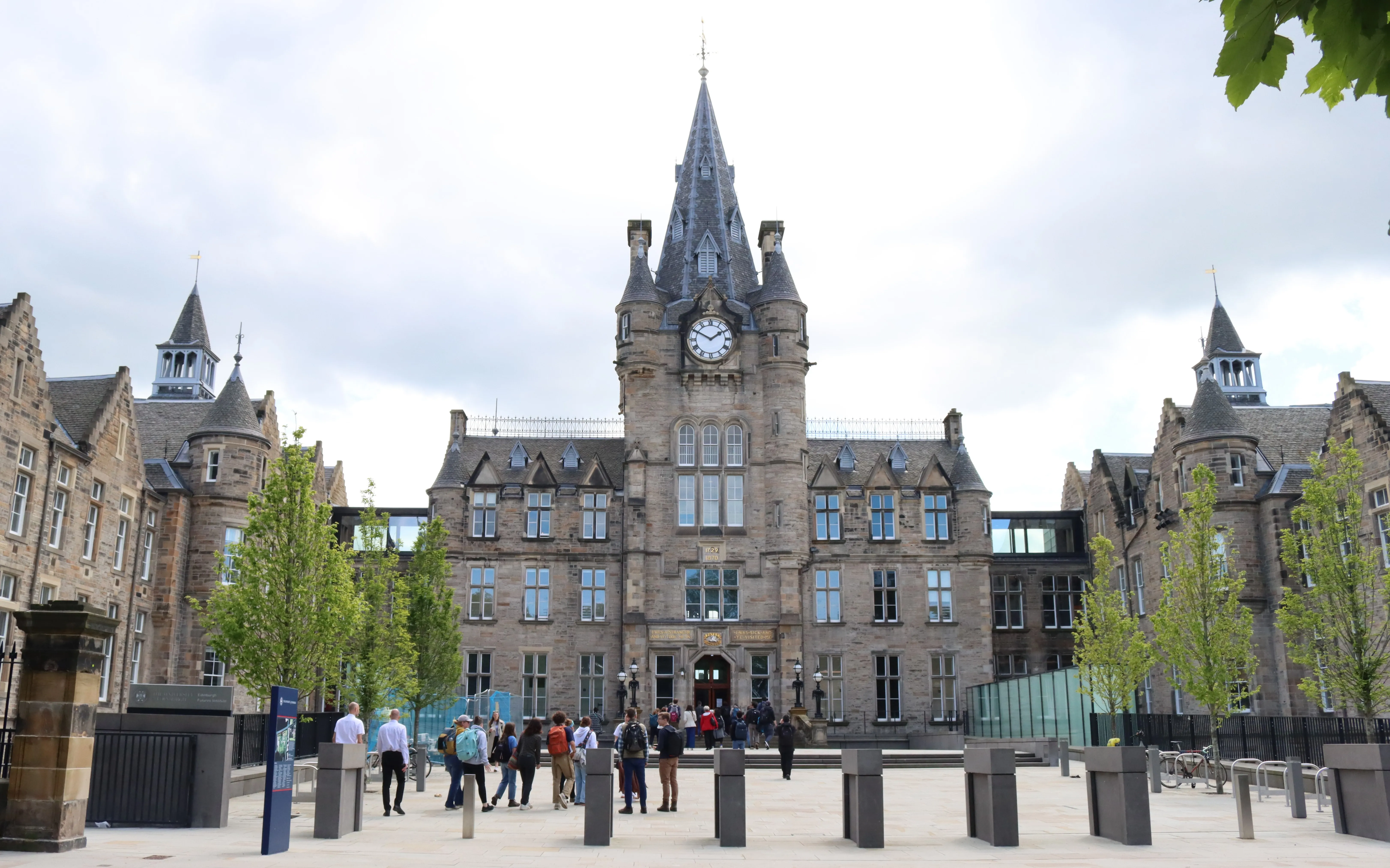 Image of the opening of the Edinburgh Futures Institute on Lauriston Place