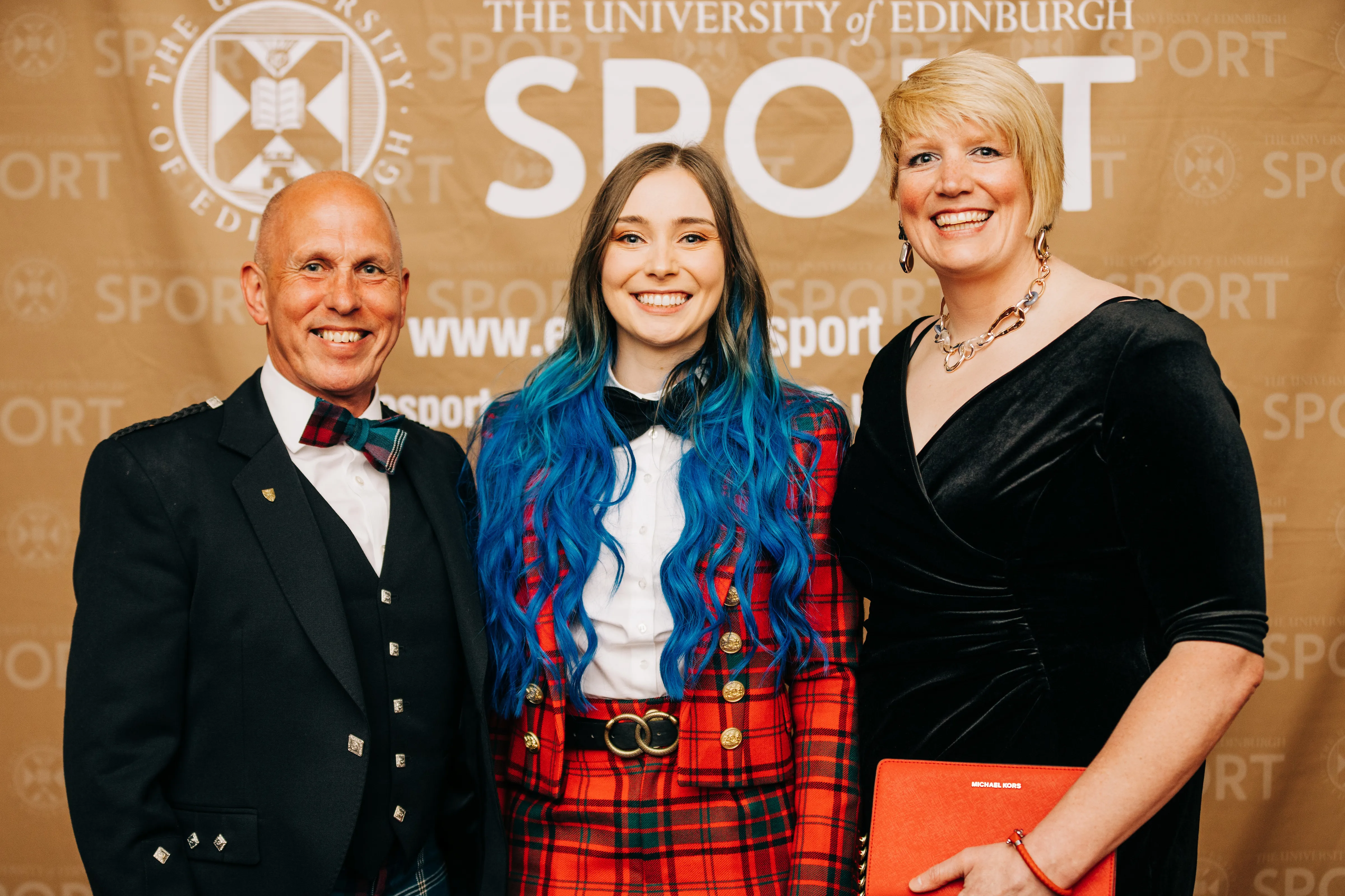 Hall of Fame Inductees - Jim Aitken, Seonaid McIntosh and Sarah Adlington