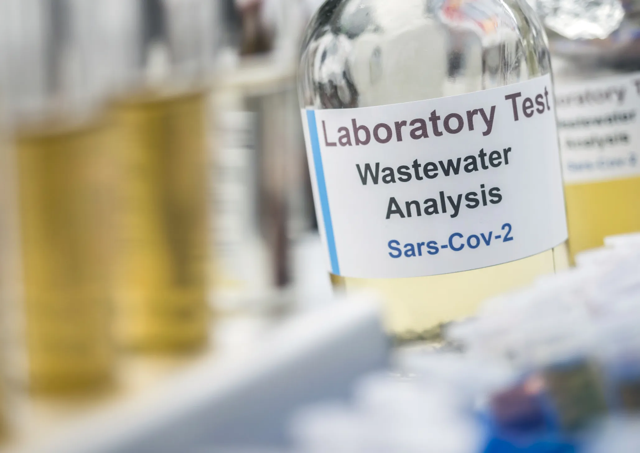 Wastewater test tube