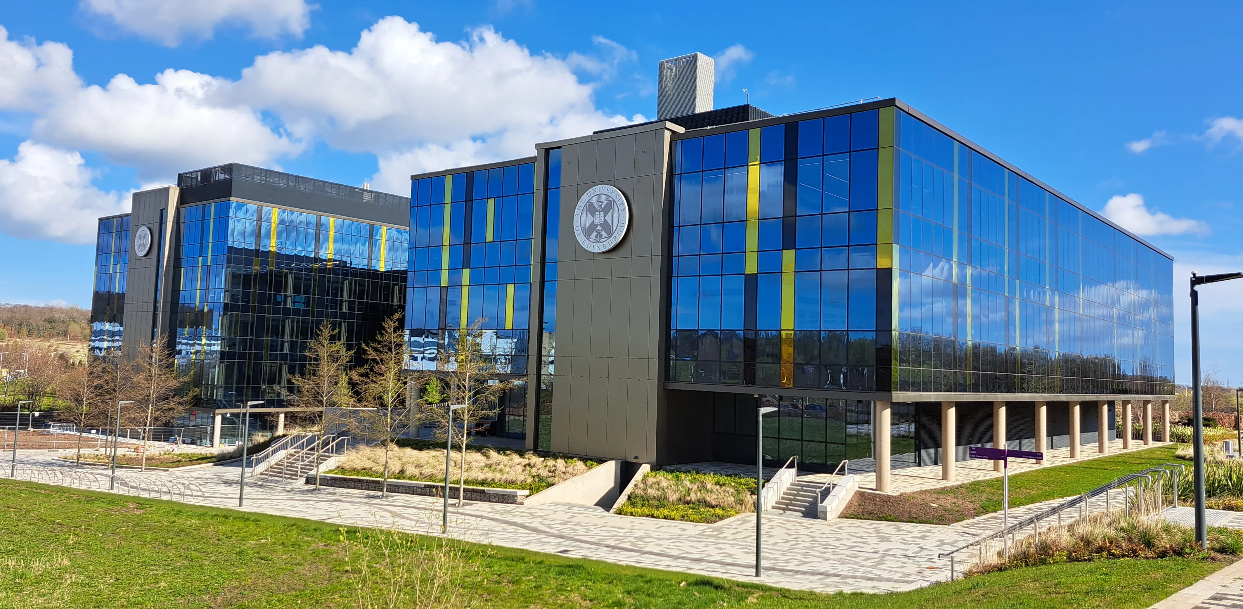 Large modern building, the Institute for Regeneration and Repair