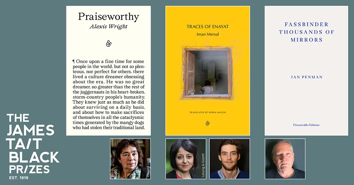 Authors Alexis Wright, Iman Mersal, Ian Penman, and translator Robin Moger