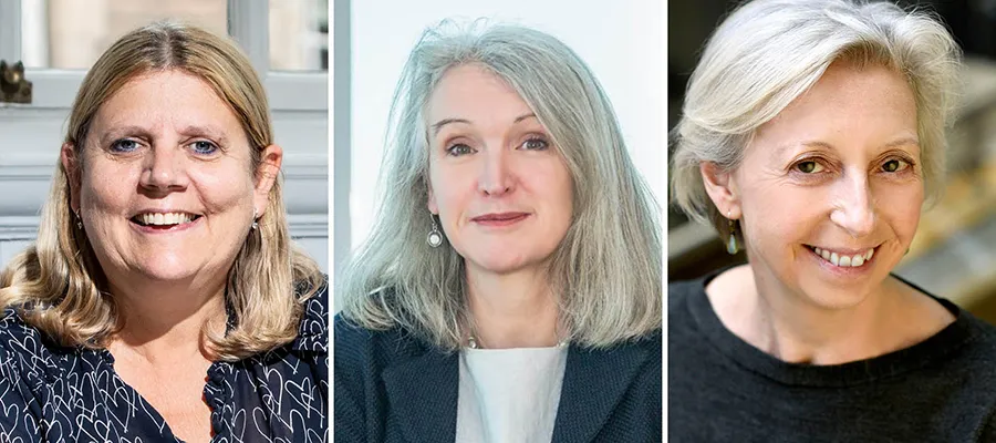 pictures of Audrey Cameron, Jane Hillston and Eleanor Riley