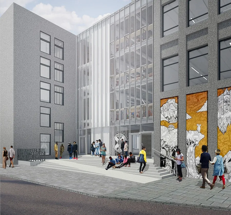 Image of Lister Learning and Teaching Centre entrance