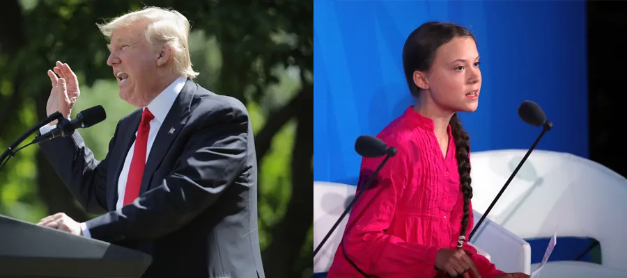 Trump/Thunberg