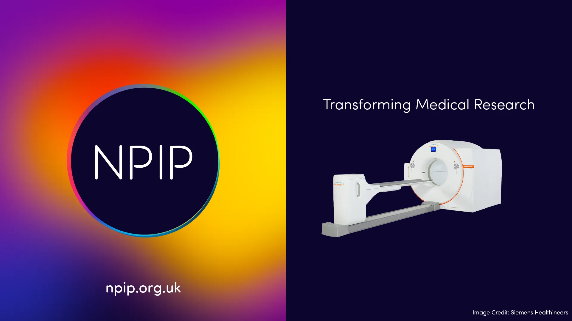 National PET Imagining Platform graphic