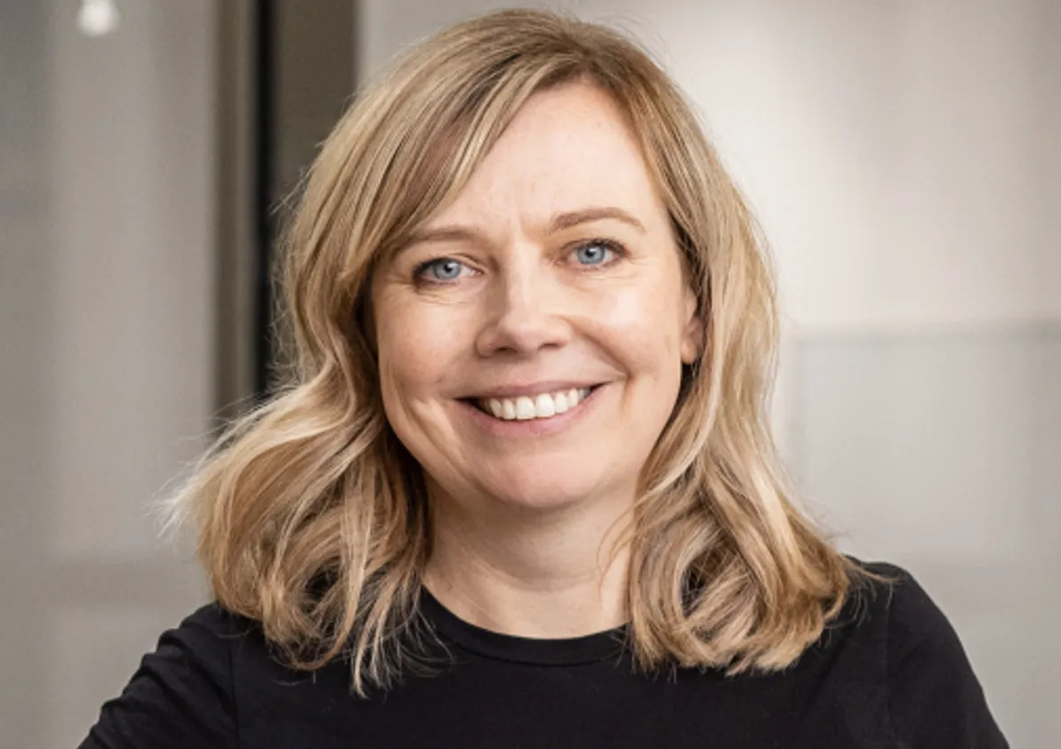Photograph of smiling Fiona McClement