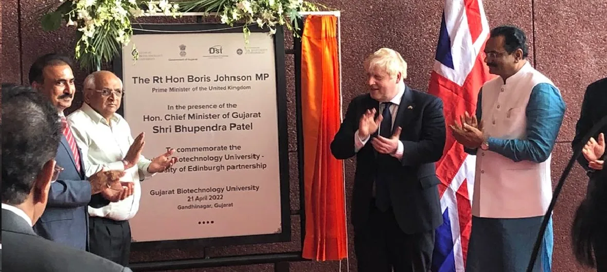 PM Boris Johnson visits GBU