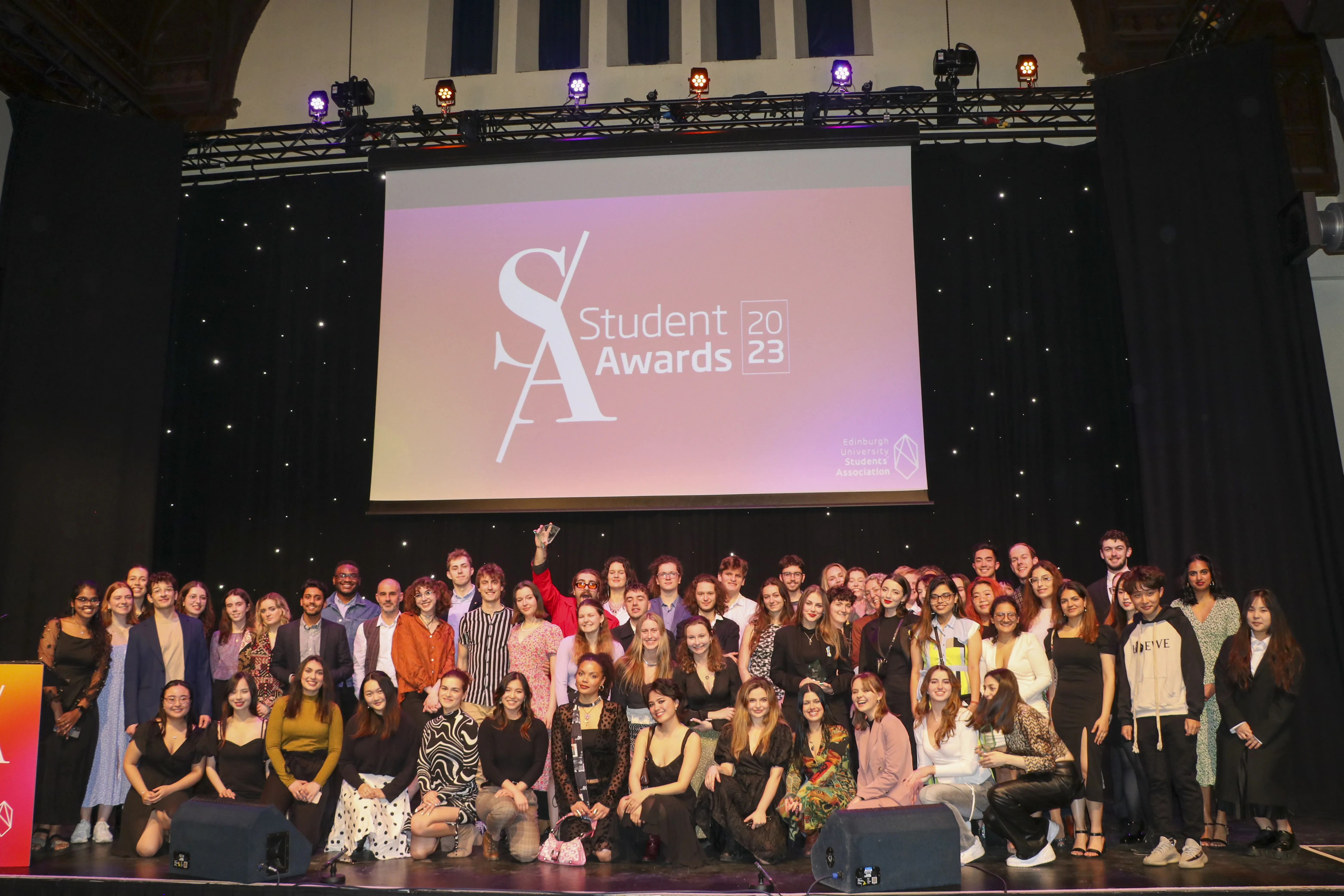 Students were presented with prizes at the annual EUSA Students Awards ceremony at Teviot Row House