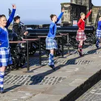 Graduation celebrations at Edinburgh Castle 3