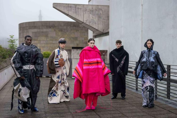 L-R Lucy Alice Pearson, Milly Trend, Olivia Shearon, Tian Qiu, Elaine Zeng