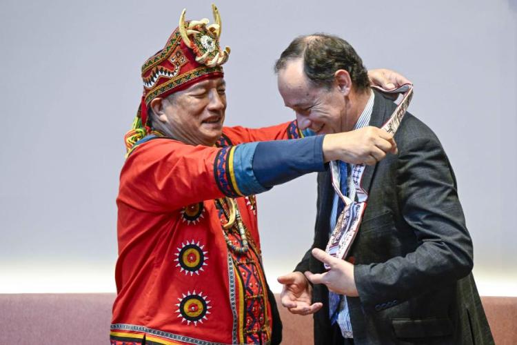 Pan Chuang-Chih with Gavin McLachlan