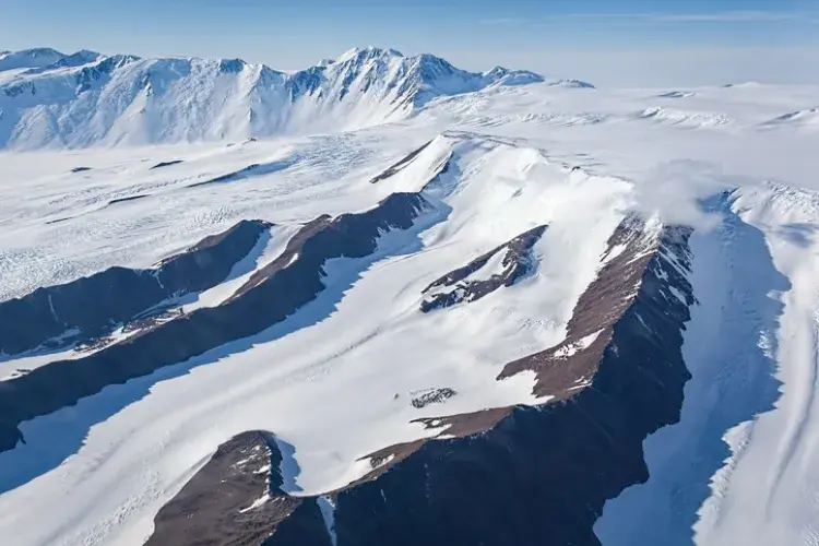 Antarctica's mountains and ridges. Credit- Cynthia Spence- Getty Images 