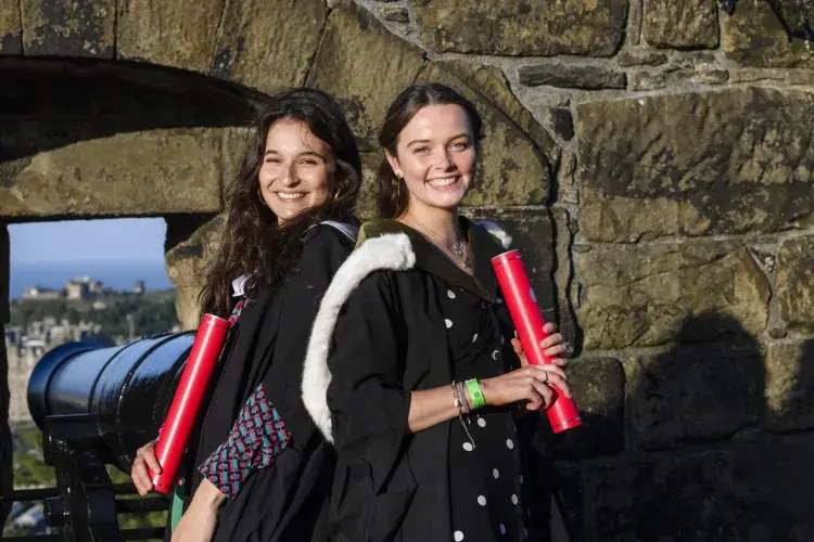 Graduation celebrations at Edinburgh Castle 6