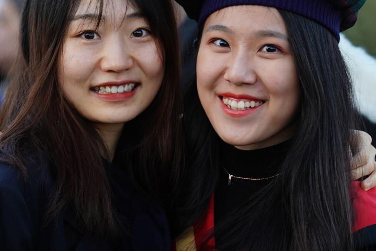 Graduation celebrations at Edinburgh Castle