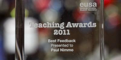EUSA teaching award