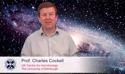 Prof Charles Cockell gives an online lecture on The Search for Extra-Terrestrial Life