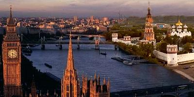Aerial view of london