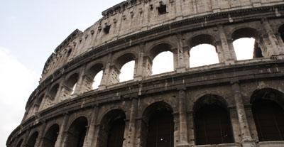 The Colosseum in Rome