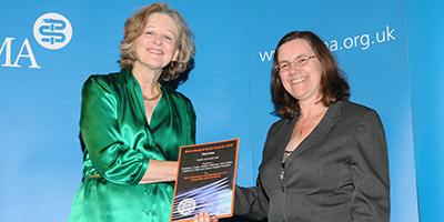 Photo of the British Medical Association book prize ceremony.