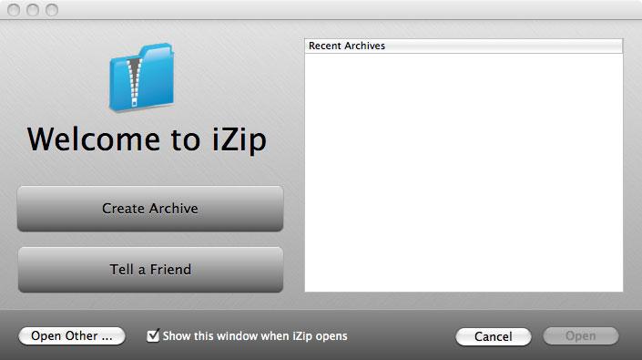 iZip Screenshot