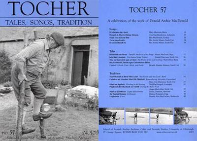 Tocher 57 cover