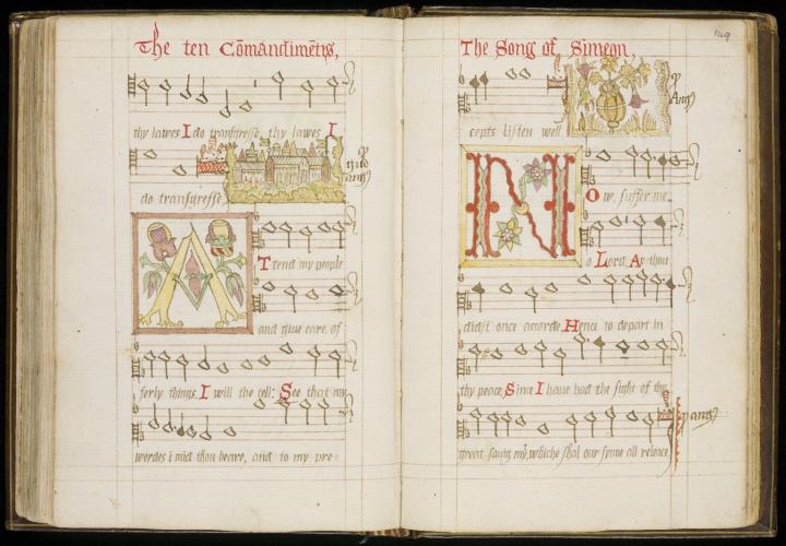 Wode Psalter medieval manuscript