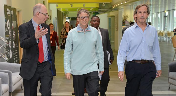 Bill Gates at The Roslin Institute