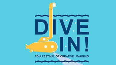Dive In! To a festival of creative learning logo