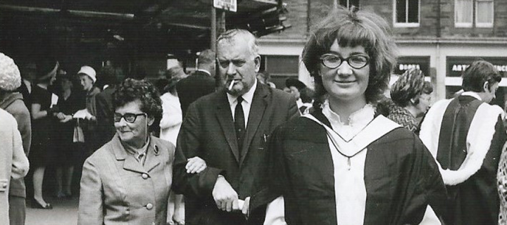 Janet Starkey, McEwan Hall, 1971