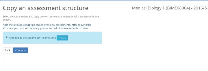 Copy an assessment structure screen image