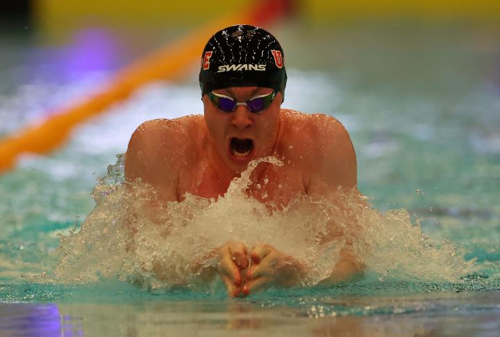 Archie Goodburn swimming breaststroke 