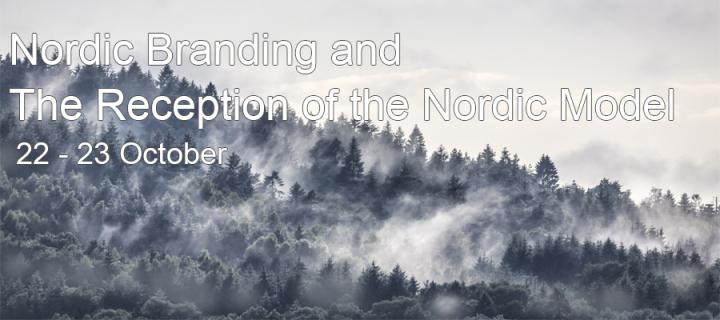 Photo of a nordic forest with the words Nordic Branding superimposed