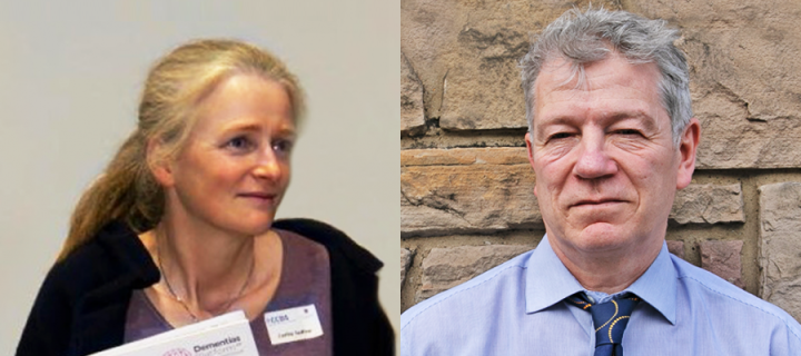 Professors Cathie Sudlow and Bruce Guthrie headshots