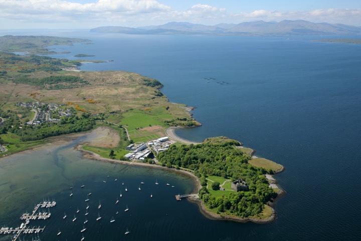 Aerial images of the Scottish Association for Marine Science